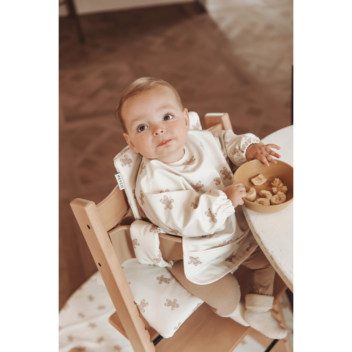 Stoelverkleiner meegroei Gingerbread Soft sand One size