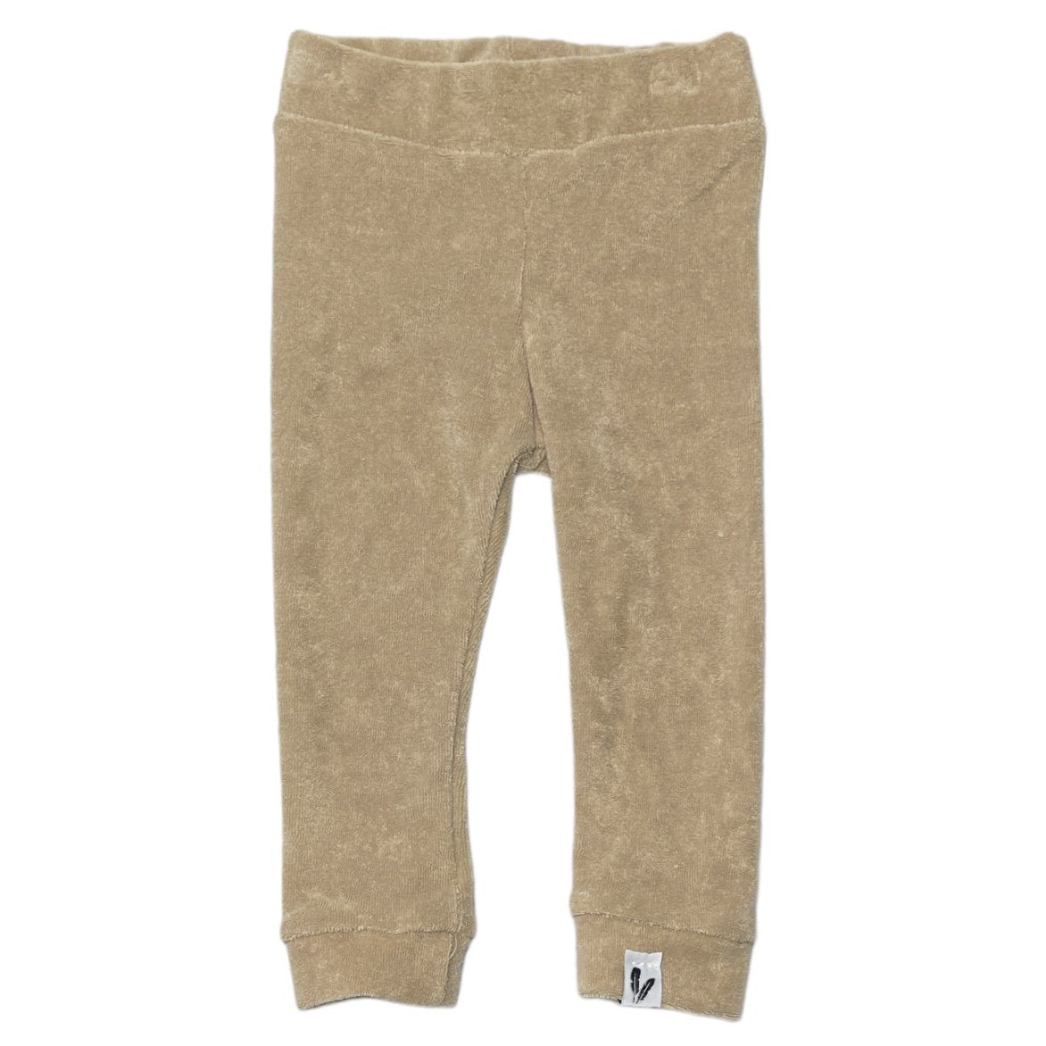 Broekje badstof sand