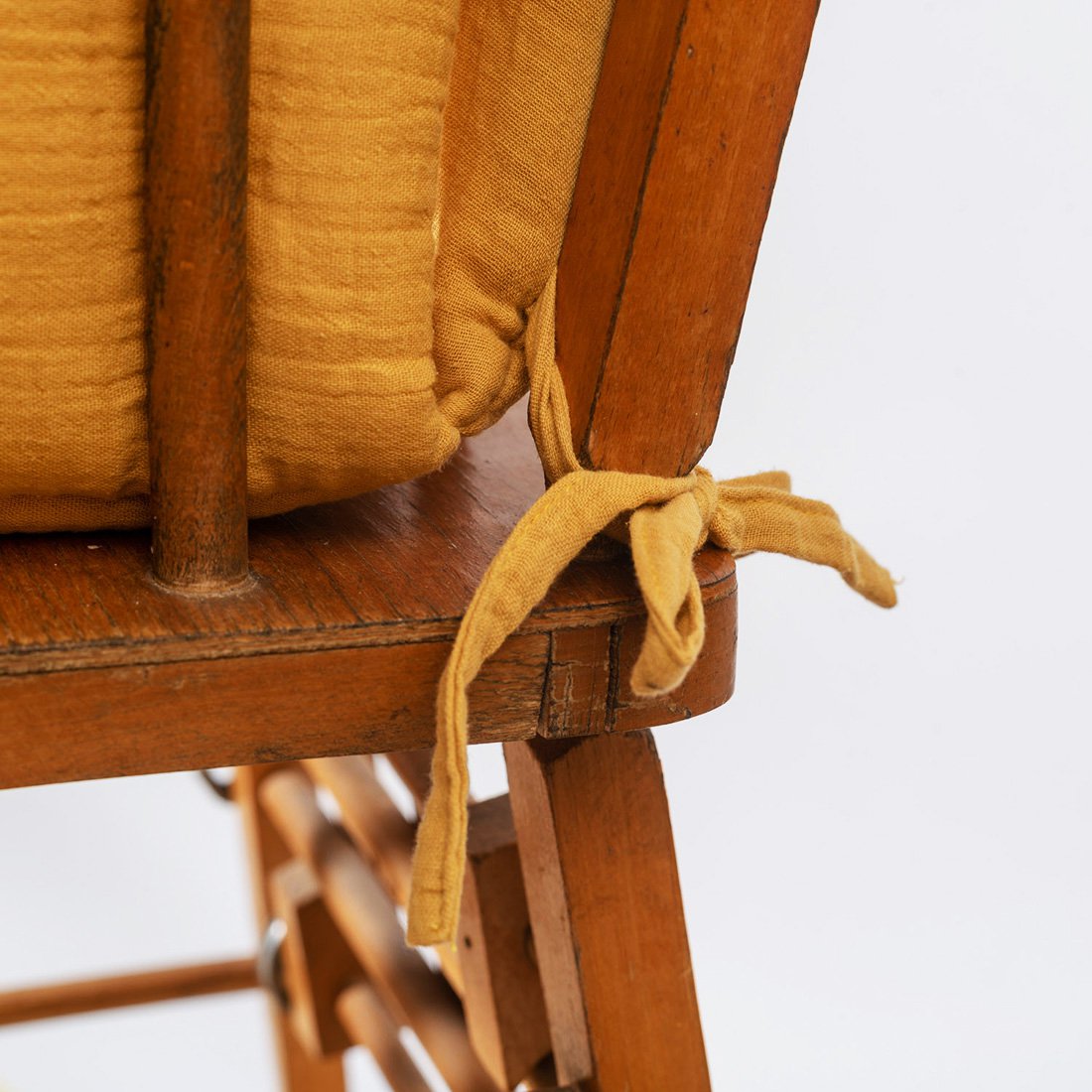 Honing kussen van biologisch katoen voor hoge stoelen