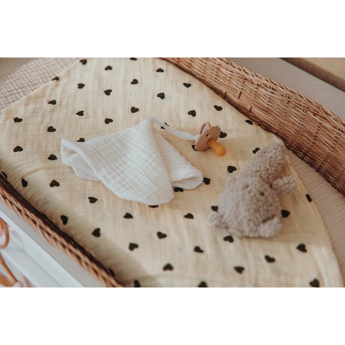 Hydrofiele doeken pre-washed Sweet Heart Soft Sand