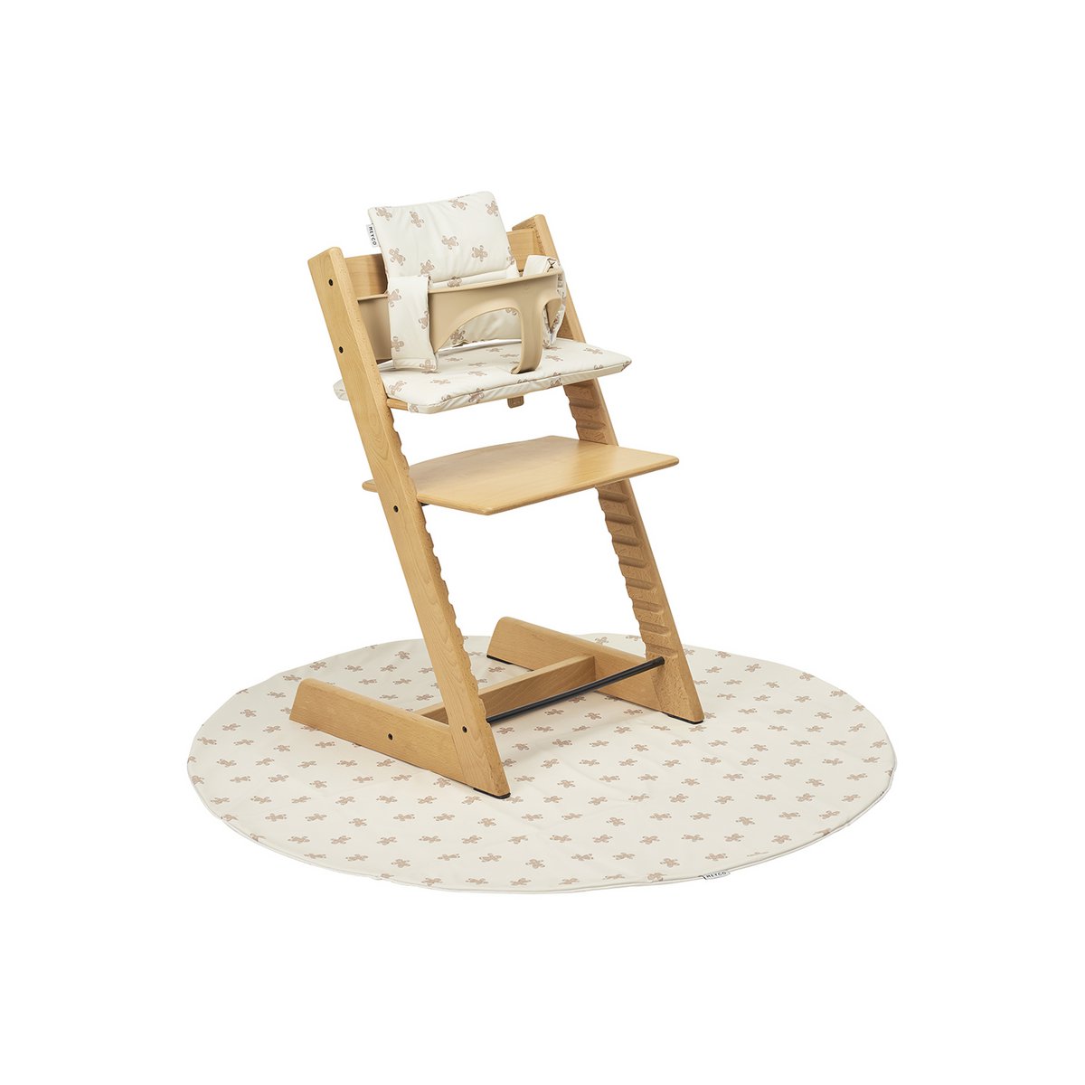 Stoelverkleiner meegroei Gingerbread Soft sand One size