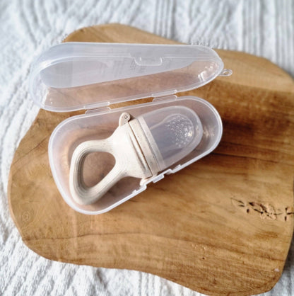 Fruitvoeder Fopspeen - Beige Gestippeld