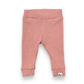Newborn broekje cable clay pink