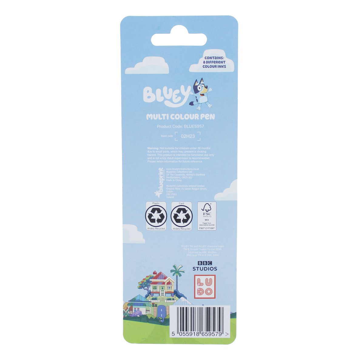 Bluey - Pen 8 in 1