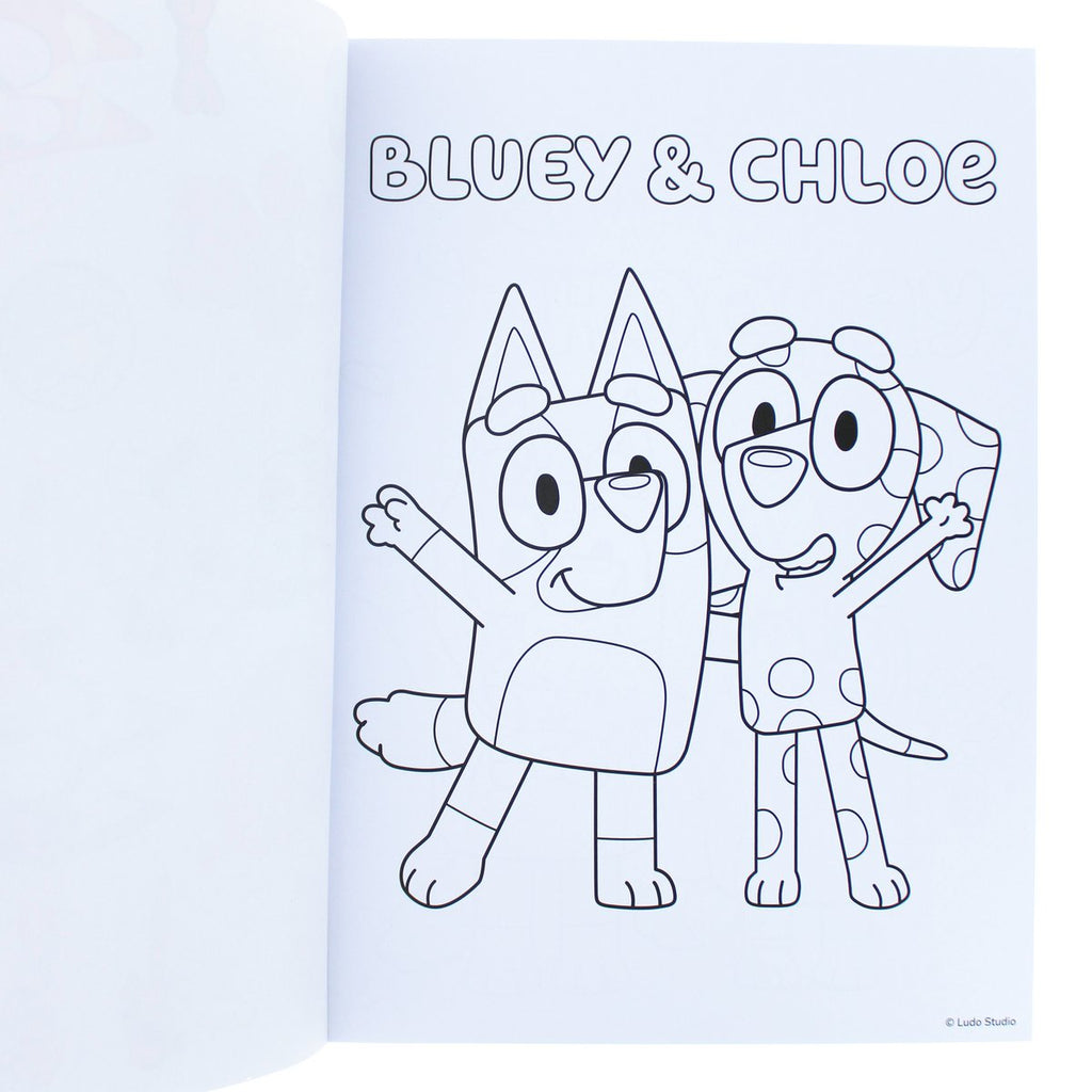 Bluey kleurboek