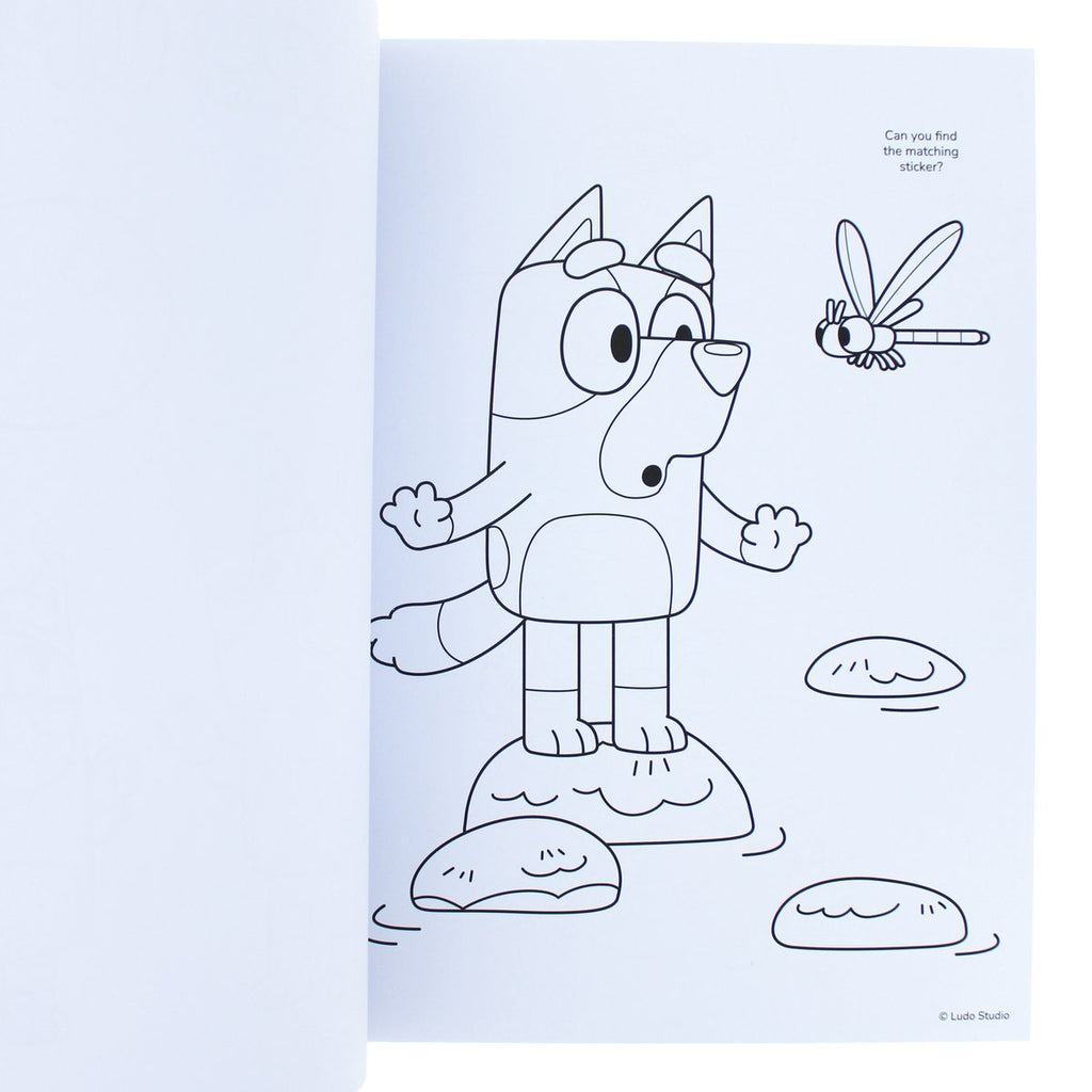 Bluey kleurboek