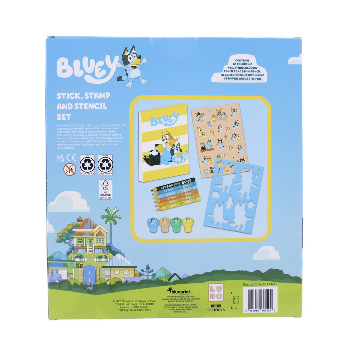 Bluey - creatieve schilderset