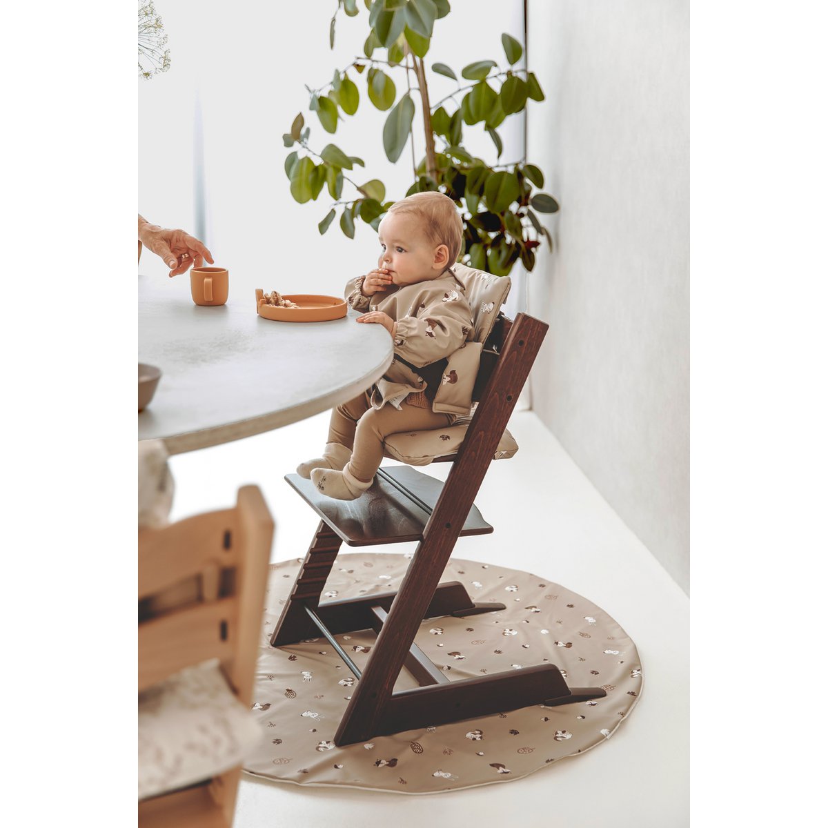 Stoelverkleiner meegroei Forest Animals Sand One size