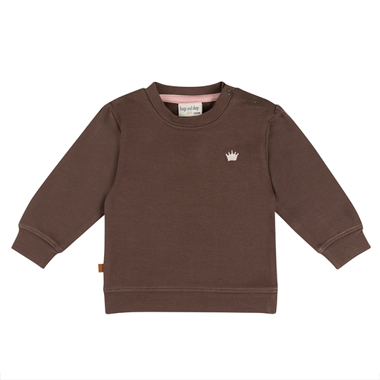 Ballerina Kids Sweater | Zegel bruin