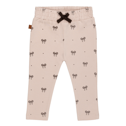 Ballerina Baby Pants Bow | Sepia Rose