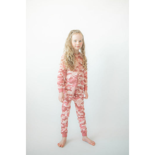 Stoer Camo Pink F&D Onesie Teen | Pink