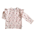 Longsleeve ruffle romantic flower