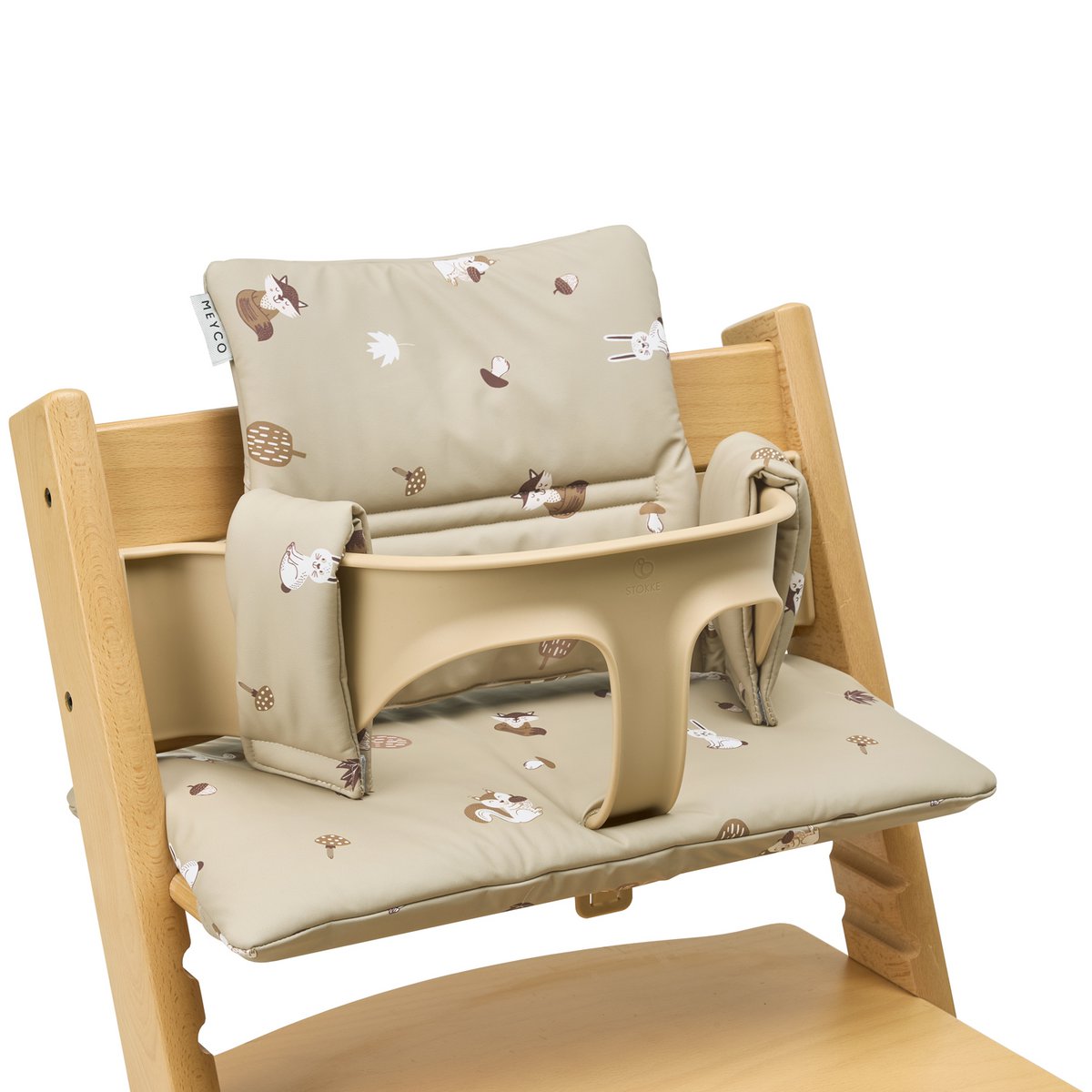 Stoelverkleiner meegroei Forest Animals Sand One size