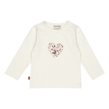 Je bent geliefd baby shirt hart | Straalstroom