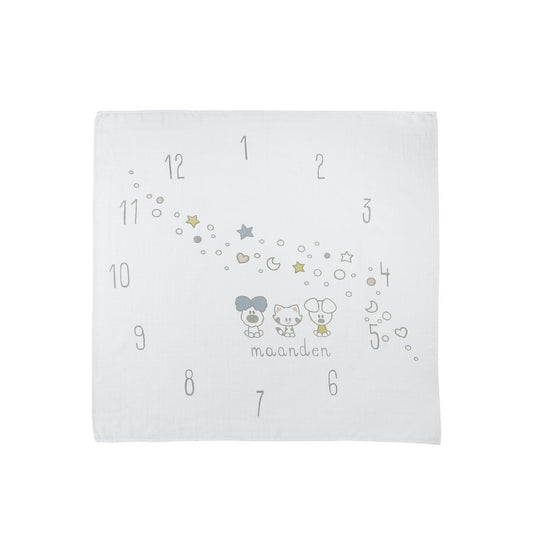 Hydrofiele doeken Woezel & Pip Multicolour 120x120cm - 1-pack