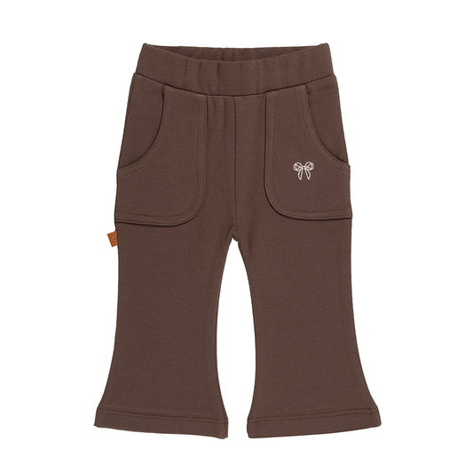 Ballerina Kids Flare Pants | Zegel bruin