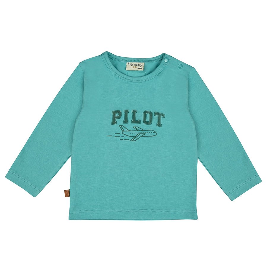 Pilot Club Baby Shirt Let's Fly | Aquazee