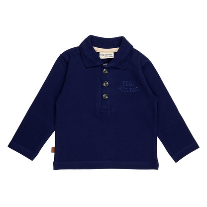 Speel de hele dag Baby Polo | Patriot blauw