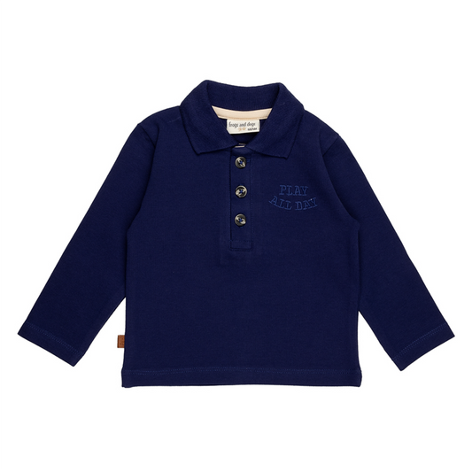 Speel de hele dag Baby Polo | Patriot blauw