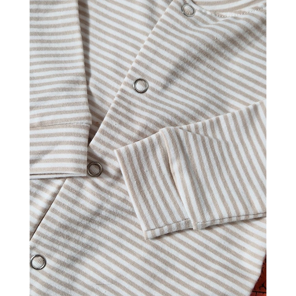 Boxpakje small stripes ivory