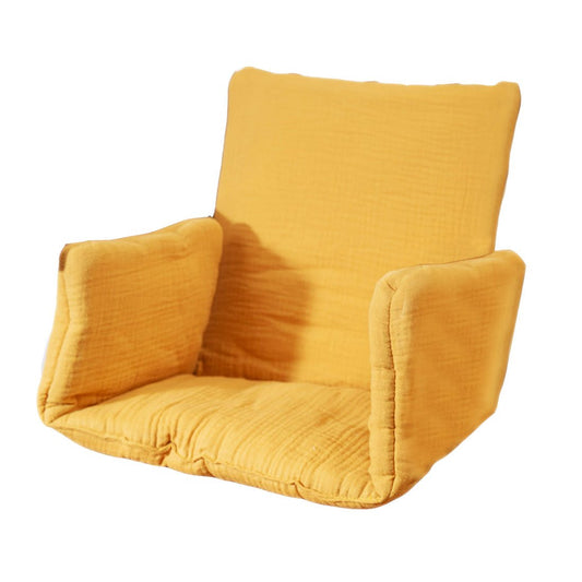 Honing kussen van biologisch katoen voor hoge stoelen