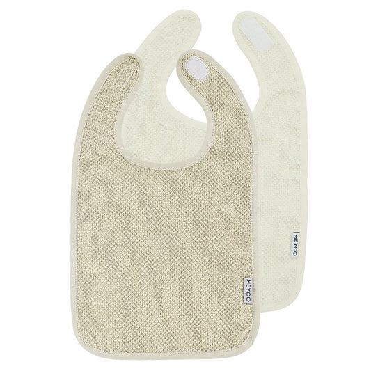 Slab klittenband Popcorn Natural/Soft Sand 25x34cm - 2-Pack