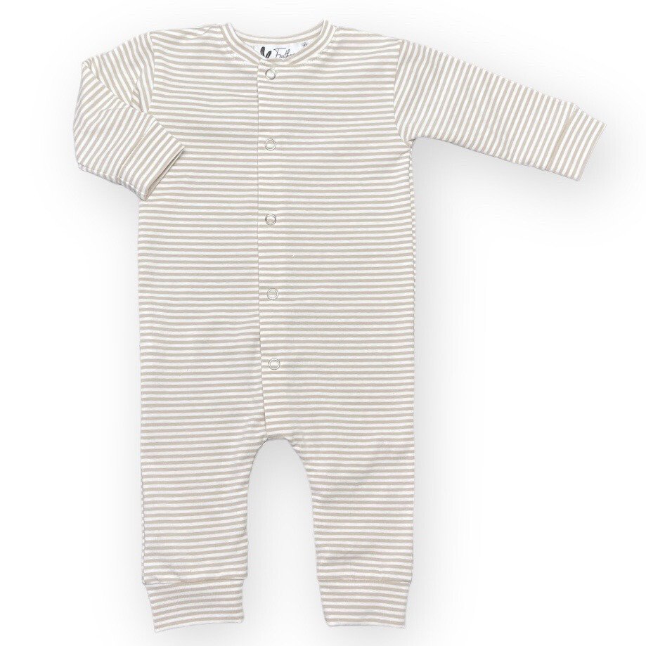 Boxpakje small stripes ivory