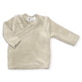 Overslagshirtje small cord dark beige