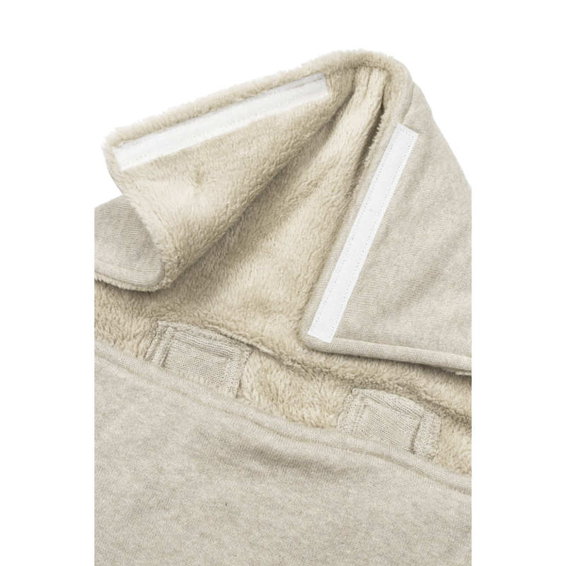 Voetenzak Knit basic Sand Melange