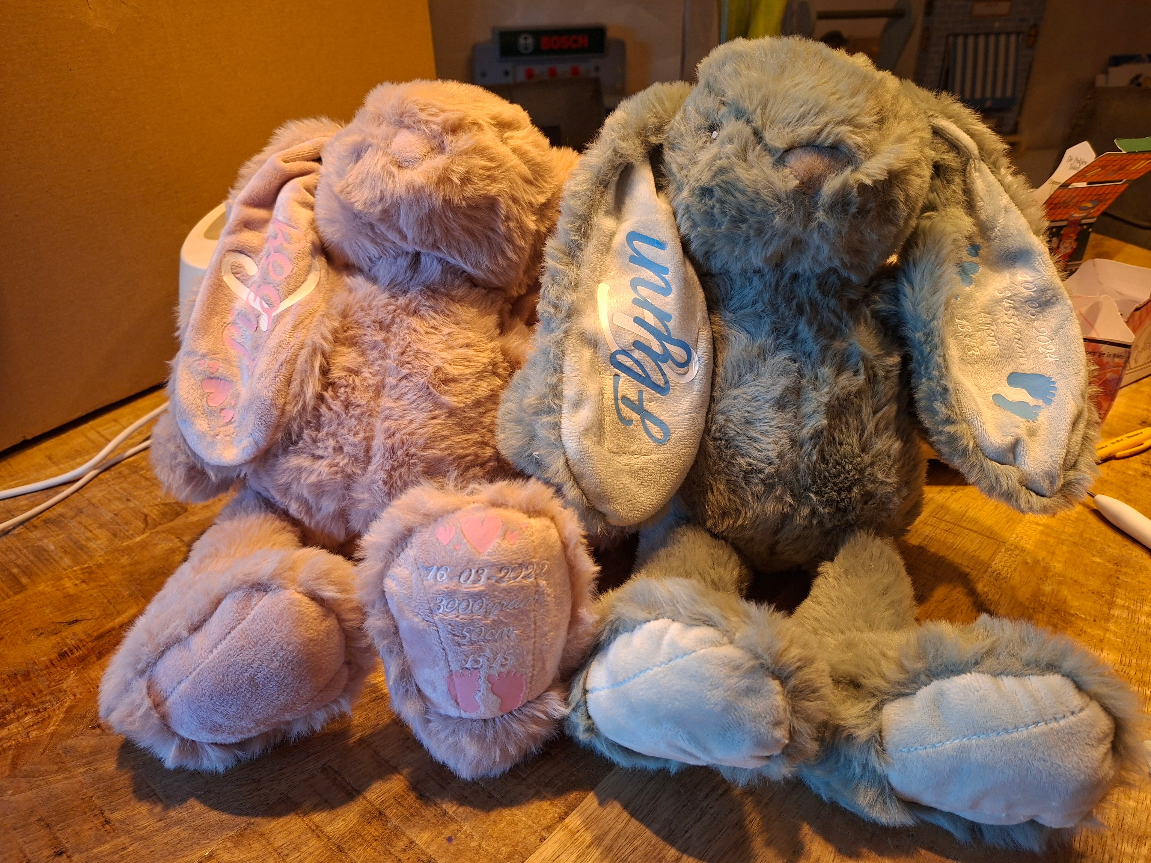 Geboorte knuffel
